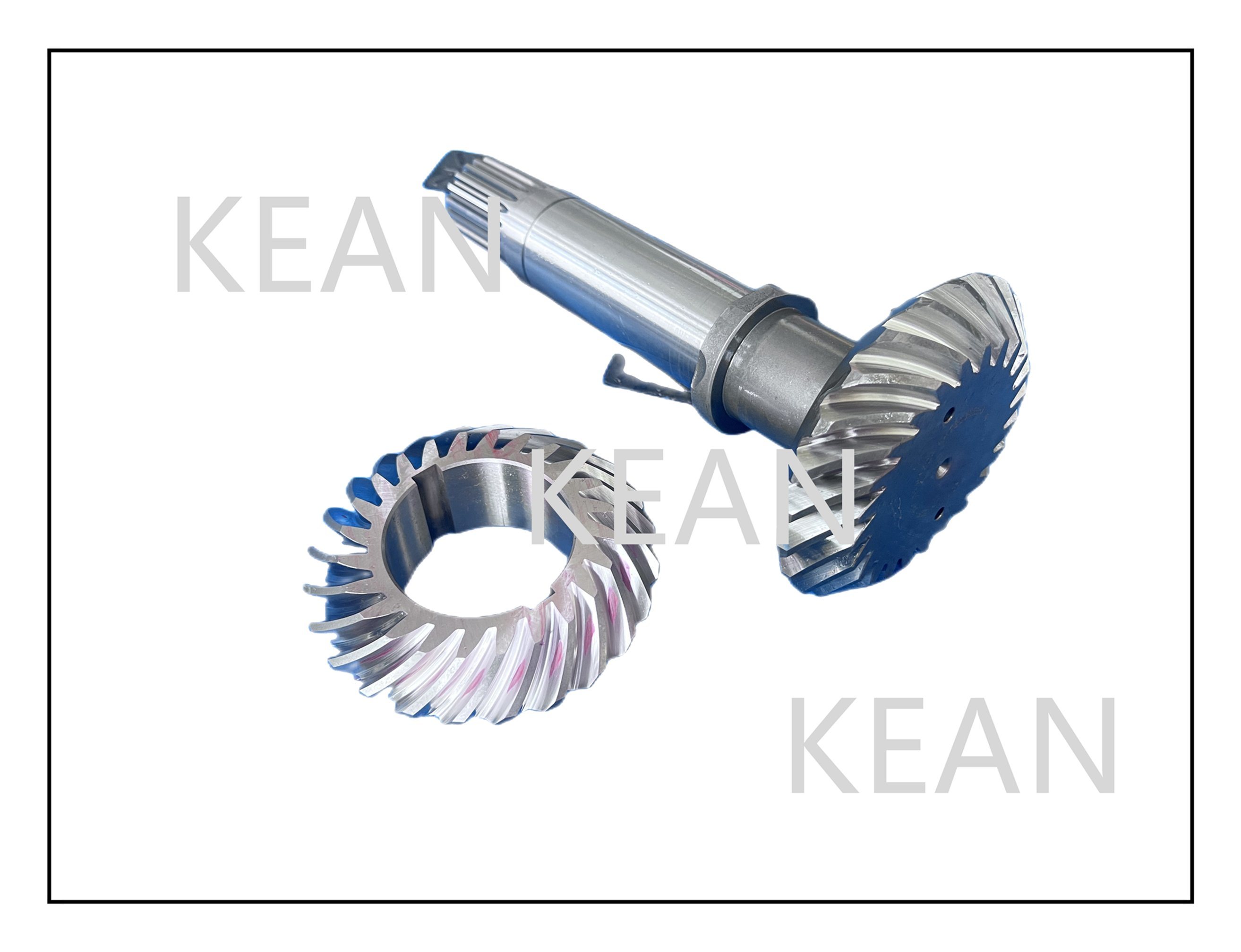 Customized High Precision Iron Bevel Spiral Pinion Gear